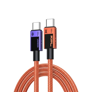 UGREEN X ROV รุ่น L512 สายชาร์จ CtoC USB2.0 Fast charge รองรับการชาร์จสูงสุด PD100W ความยาว 1 เมตร