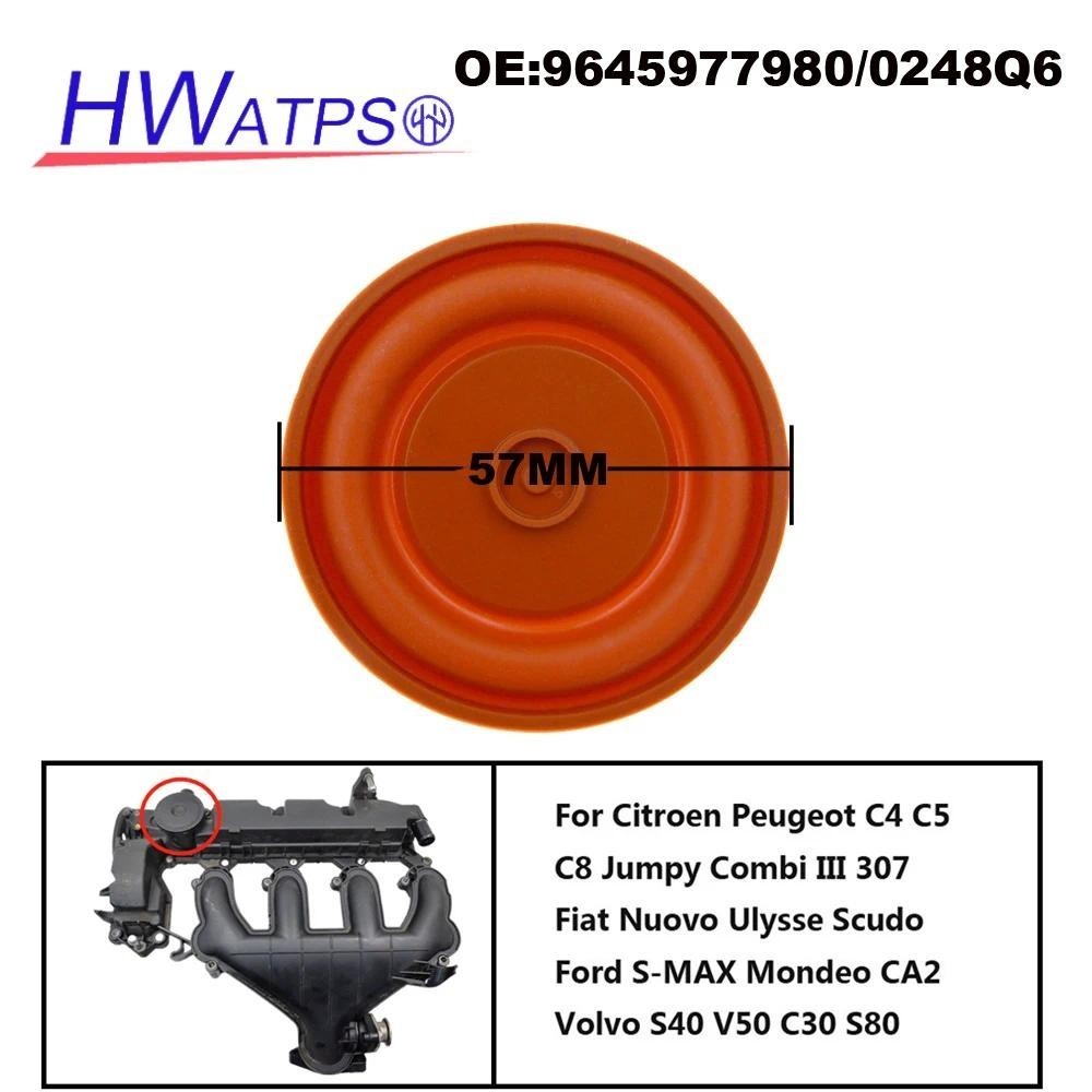 สําหรับ Ford S-MAX Mondeo CA2 Volvo S40 V50 C30 S80 Citroen Peugeot C4 C5 C8 วาล์วฝาครอบไดอะแฟรม 024