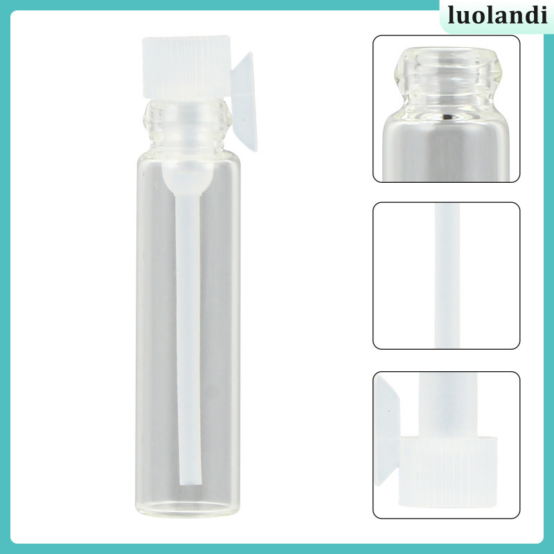 ☕ Glass Refillable Sample 100pcs Glass Perfume Bottle Travel Bottles Bottles Empty Perfume Sample Bo