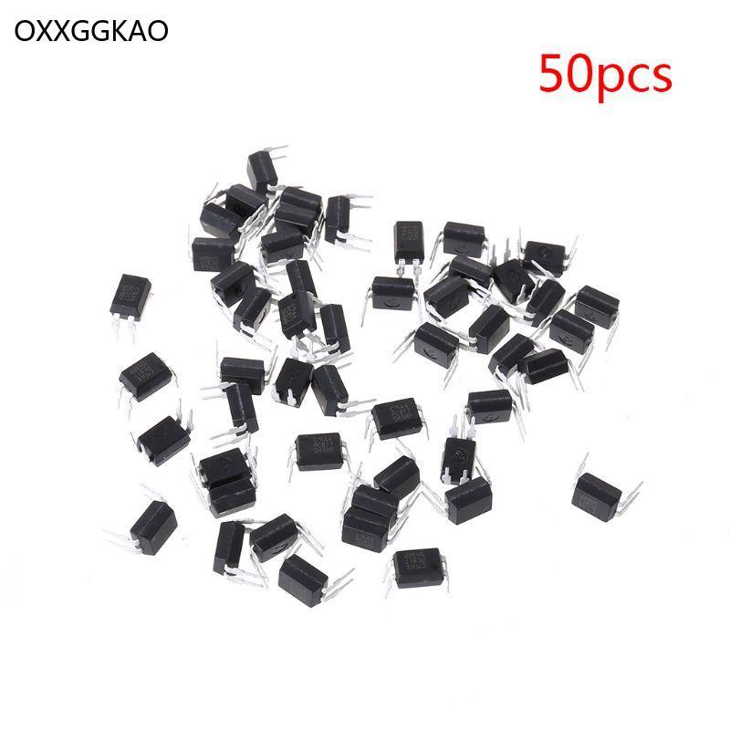 OXXGGKAO 50 ชิ้น PC817 PC817C PC817 C PC817 LTV817 K1010B Optocoupler สําหรับ Sharp
