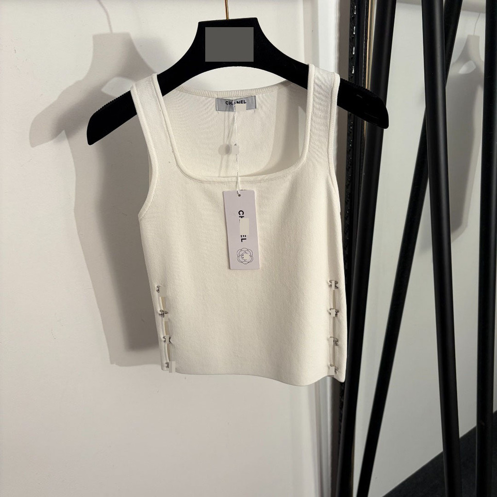 XPR2 Ch///Elegant and slim-fitting dopamine sweet style sweet knitted vest