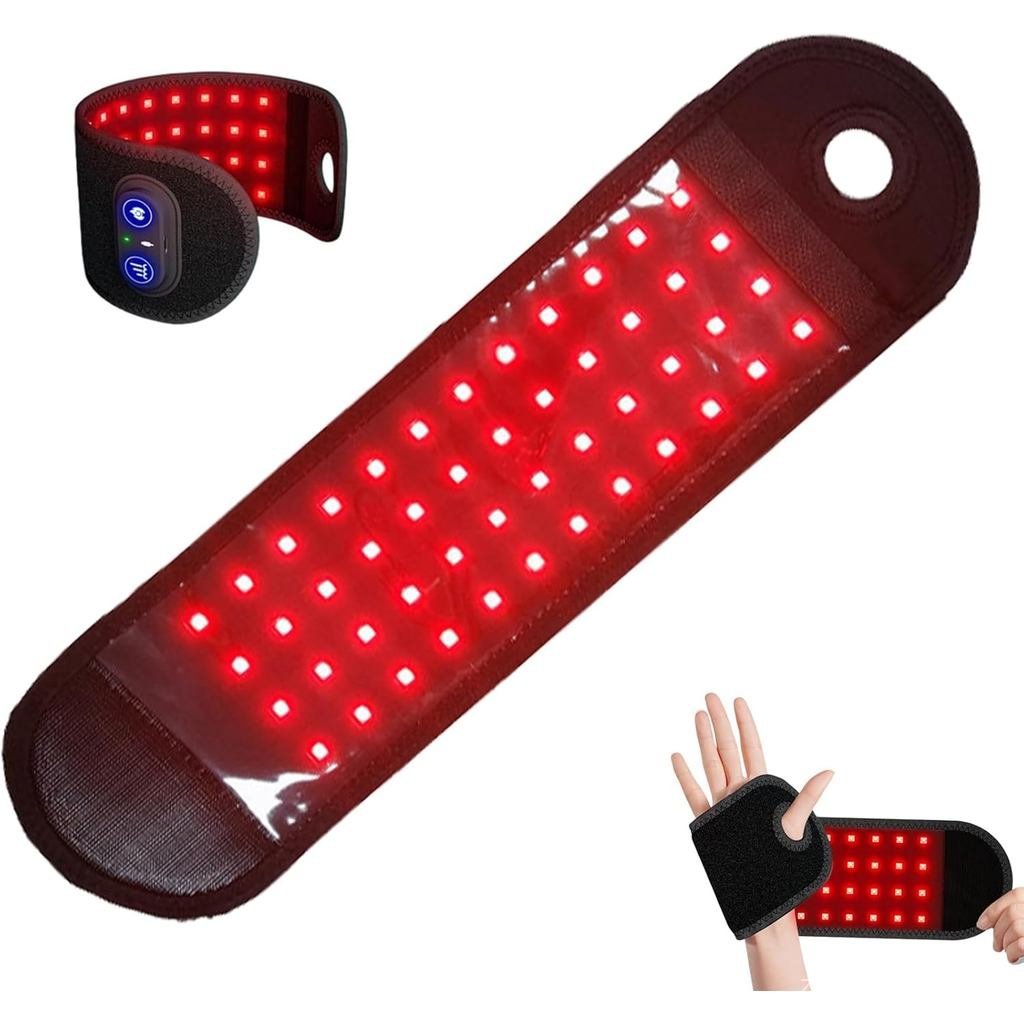 Therawrap for Carpal Tunnel, Red Light Wrap for for Wrist Band, 3 Heat Settings, Heated Wrist Massag