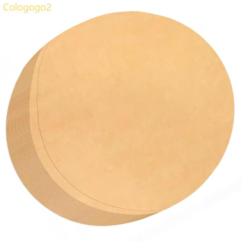 Cologogo2 100 ชิ้นทิ้งเค้ก Liners เบเกอรี่กระดาษ Liners เค้ก Pans Liners วงกลม