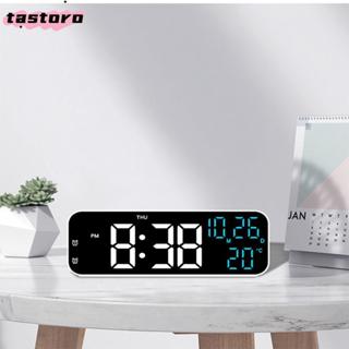 นาฬิกาอิเล็กทรอนิกส์ TASTORO, นาฬิกา LED ดิจิตอลวันที่อุณหภู…