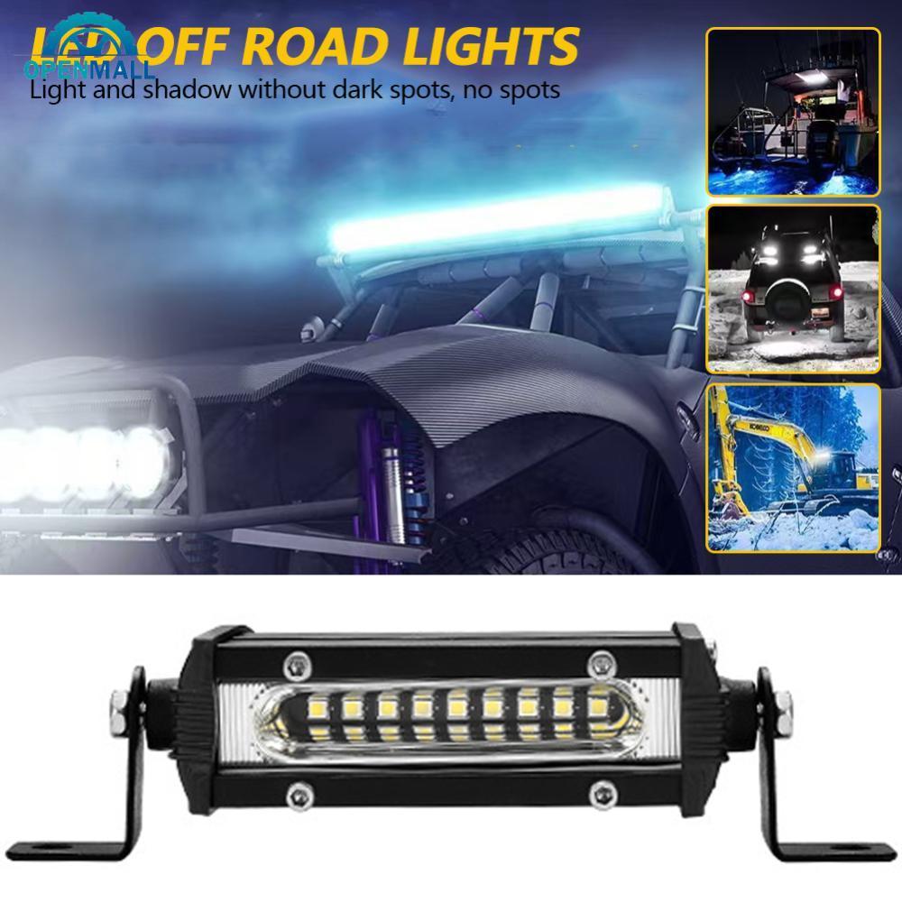 OPENMALL รถ Mini LED Work Bar 9led Slim ทํางานขับรถหมอกโคมไฟสําหรับ Moto SUV Offroad UTV 4x4 รถบรรทุ