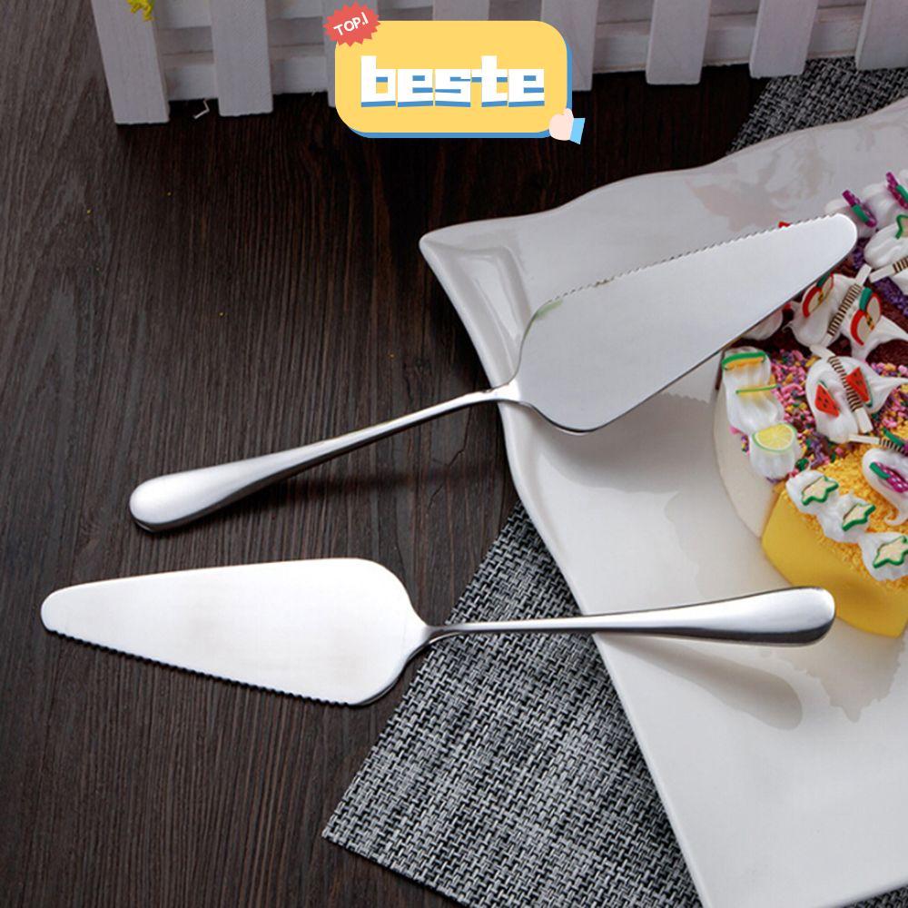 BESTE 2Type Pizza Shovel Pastry Pie Cutter สแตนเลส