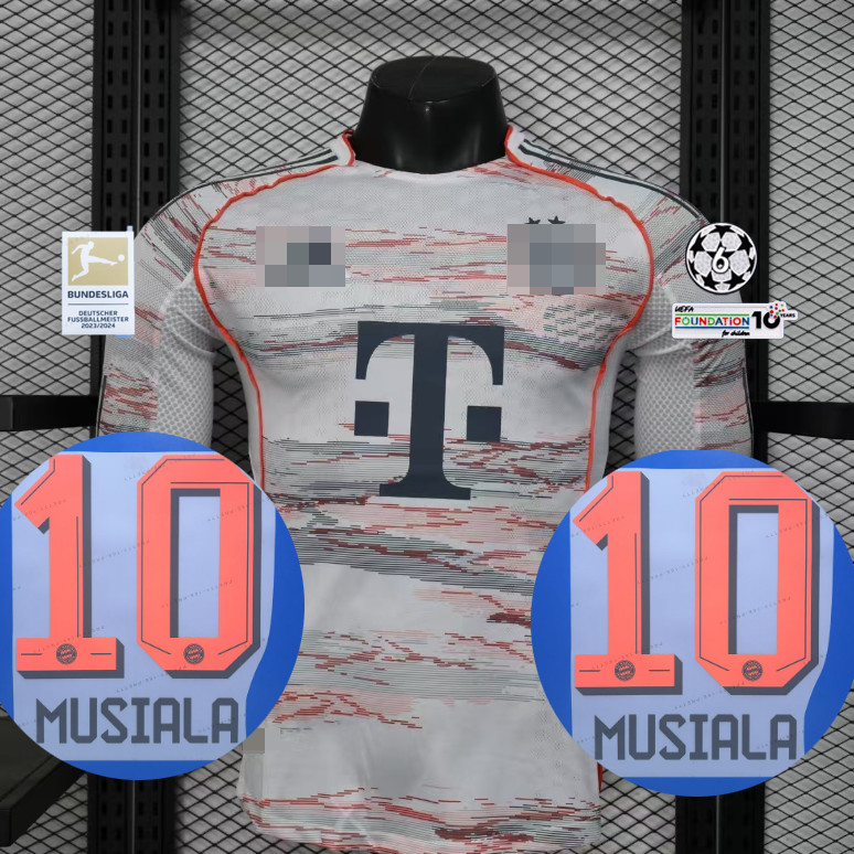 เสื้อฟุตบอลแขนยาว BayernAway Kimich Olise