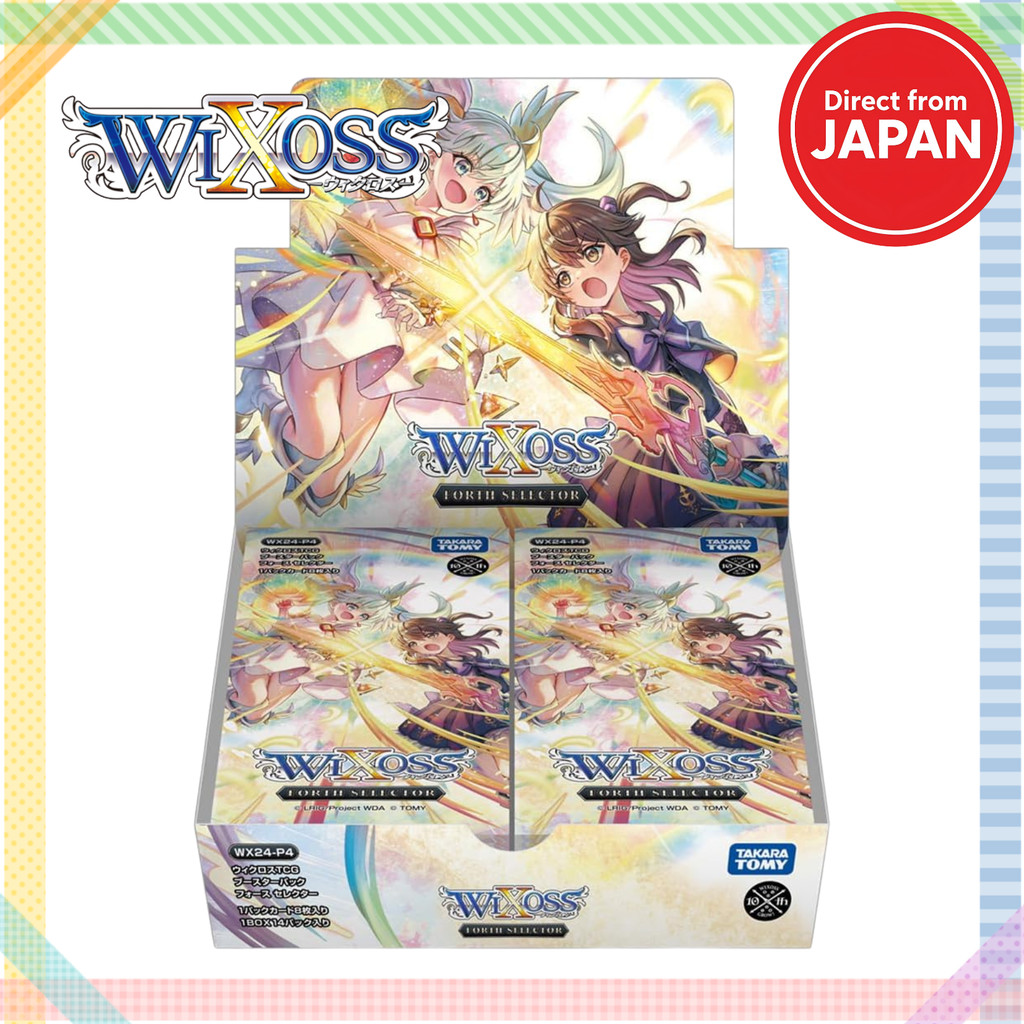 TAKARA TOMY WIXOSS WX24-P4 Booster Pack FORTH SELECTOR BOX