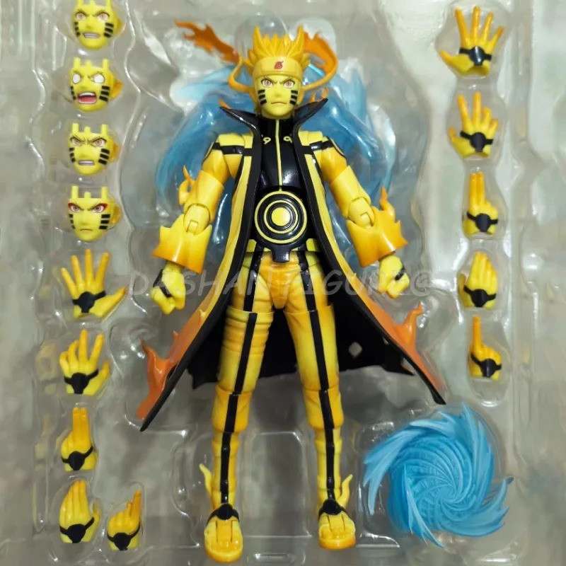 NARUTO Shippuden Action Figure SHF Uzumaki Naruto Kurama ตัวเลข 16 ซม.อะนิเมะ Rasengan เคลื่อนย้ายได
