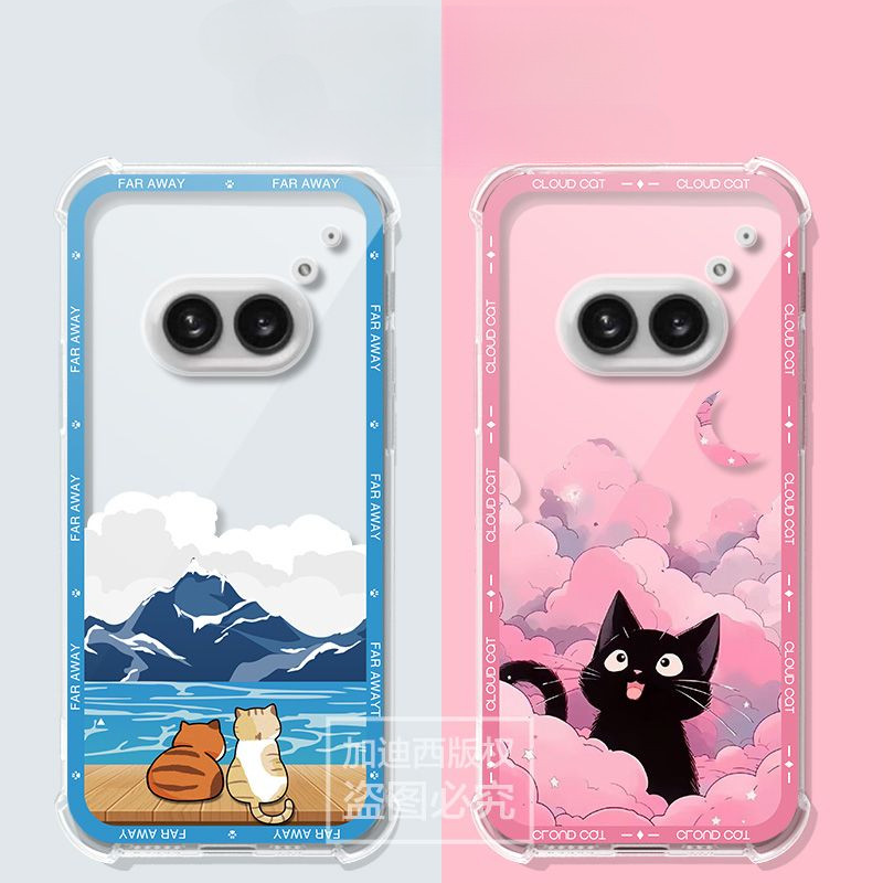 สําหรับ NothingPhone2aPlus เคสโทรศัพท์โปร่งใสบางโทรศัพท์1 เคสป้องกันเคสถุงลมนิรภัยแบบรวมทุกอย่าง