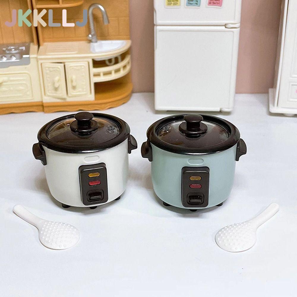JKKLLJ Mini Rice Cooker Doll Food Kitchen Excelent Doll House