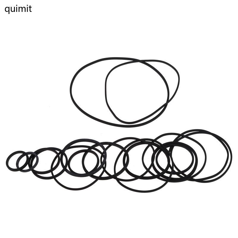 QUIM One Bag DVD Belts DVD Drive Belt Long Mix Pulley Drive Replacement Part
