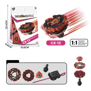 Beyblade X Series CX-12 Phoenix Flare UX-17 Meteor Dragoon Spinning Tops พร้อม Launchers สะสม Battle ของเล่นสําหรับของขวัญเด็ก