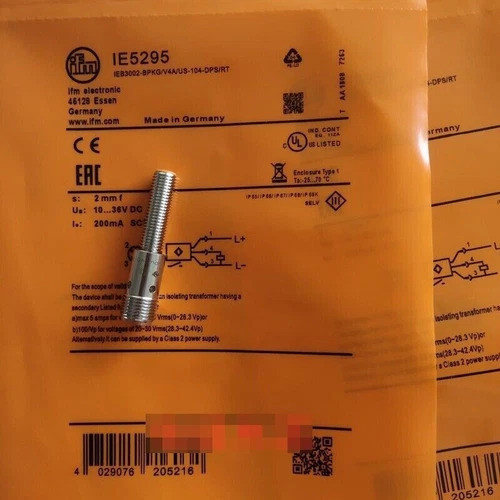 IFM IE5295 Proximity Switch Sensor ใหม่หนึ่งจัดส่งฟรี