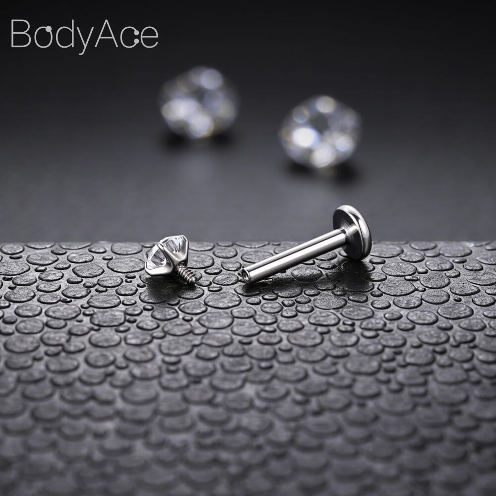 Bodyace ต่างหู titanium ขนาด 16G/18G/20G รูปที่ 3
