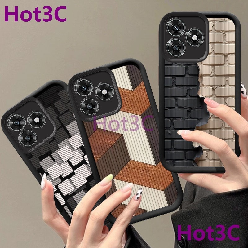 เคส Honor X5C / Honor X5C Plus / Honor Play 10A 4G tpu เลนส์ป้องกันเคสโทรศัพท์แฟชั่น PJCP