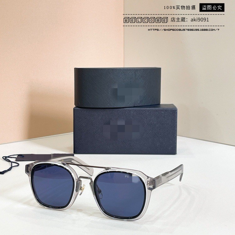 YNI3 PR PA Unique sunglasses for trendy men and internet celebrities, square frame women's sunglasse