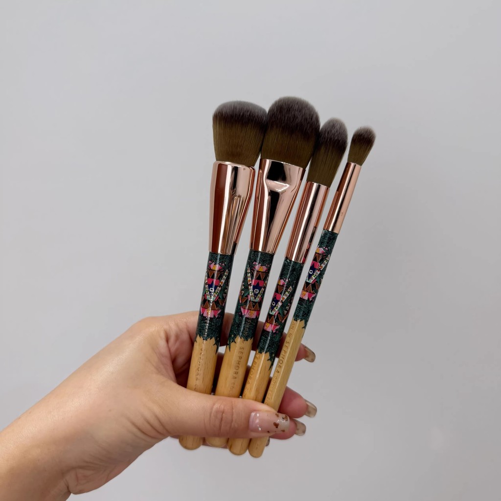 Sephora Co-Branded Foundation Brush/Blush Brush/Highlight Brush/Smudge Brush แปรงแต่งหน้า
