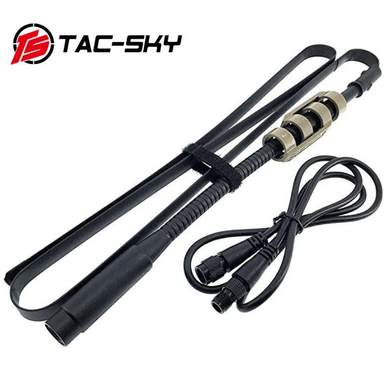 TAC-SKY AN/PRC148 PRC152 สถานีวิทยุ Tactical Walkie-Talkie เสาอากาศแบบพับได้รุ่นไม่มีฟังก์ชั่น