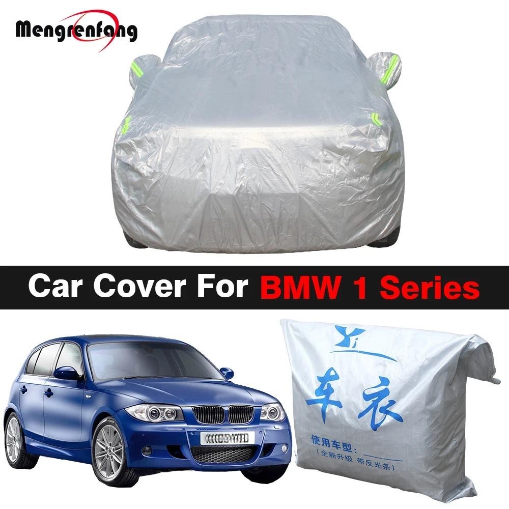 ฝาครอบรถ Anti-UV Sun Shade Rain หิมะฝาครอบอัตโนมัติสําหรับ BMW 1 Series 114i 116i 118i 120i 125i 128