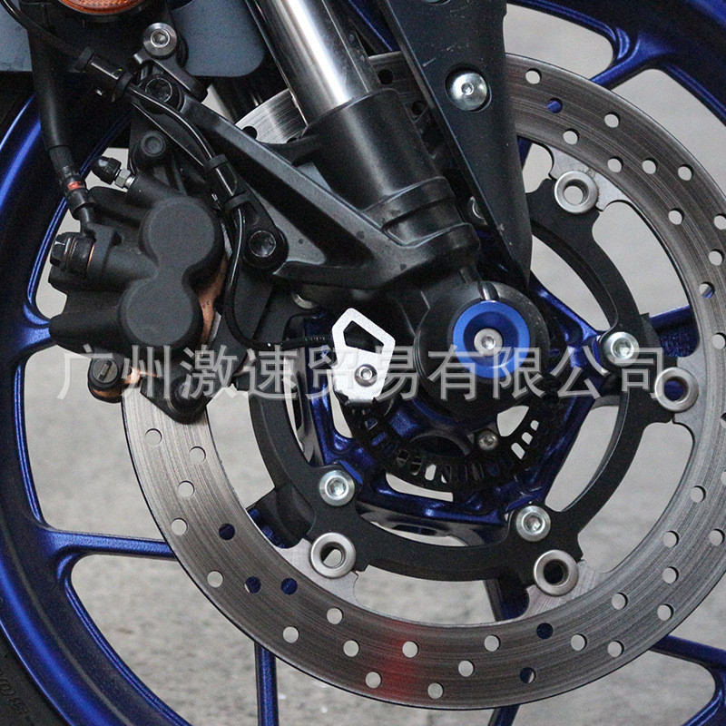 เหมาะสําหรับ Yamaha MT03 MT25 YFZ-R25 R3 ดัดแปลงด้านหน้า ABS ฝาครอบป้องกันเซ็นเซอร์ฝาครอบตกแต่ง