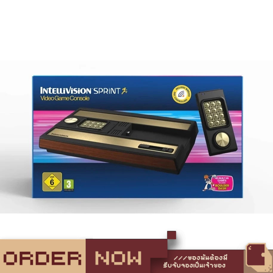 Intellivision Sprint Video Game Console [bY ClaSsIC GaME]