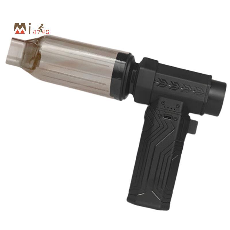 Mi4743Mini Fan Wind ไม้ปัดฝุ่นไร้แปรงถ่าน Vacuum สีดํา