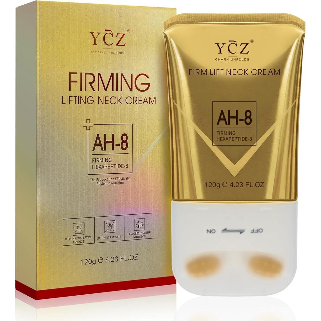 Ycz AH-8 ครีมคอกระชับสําหรับ Crepey Body Care Comfort บรรจุ Hexapeptide ให้ความชุ่มชื้น โลชั่นกระชับ