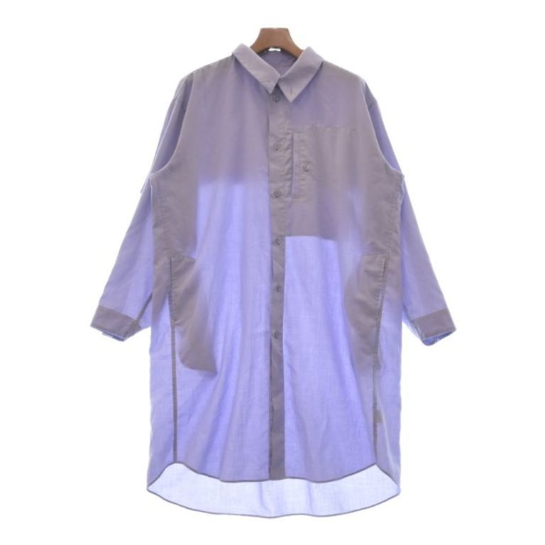 HOMME PLISSE Shirt mm purple Direct from Japan Secondhand