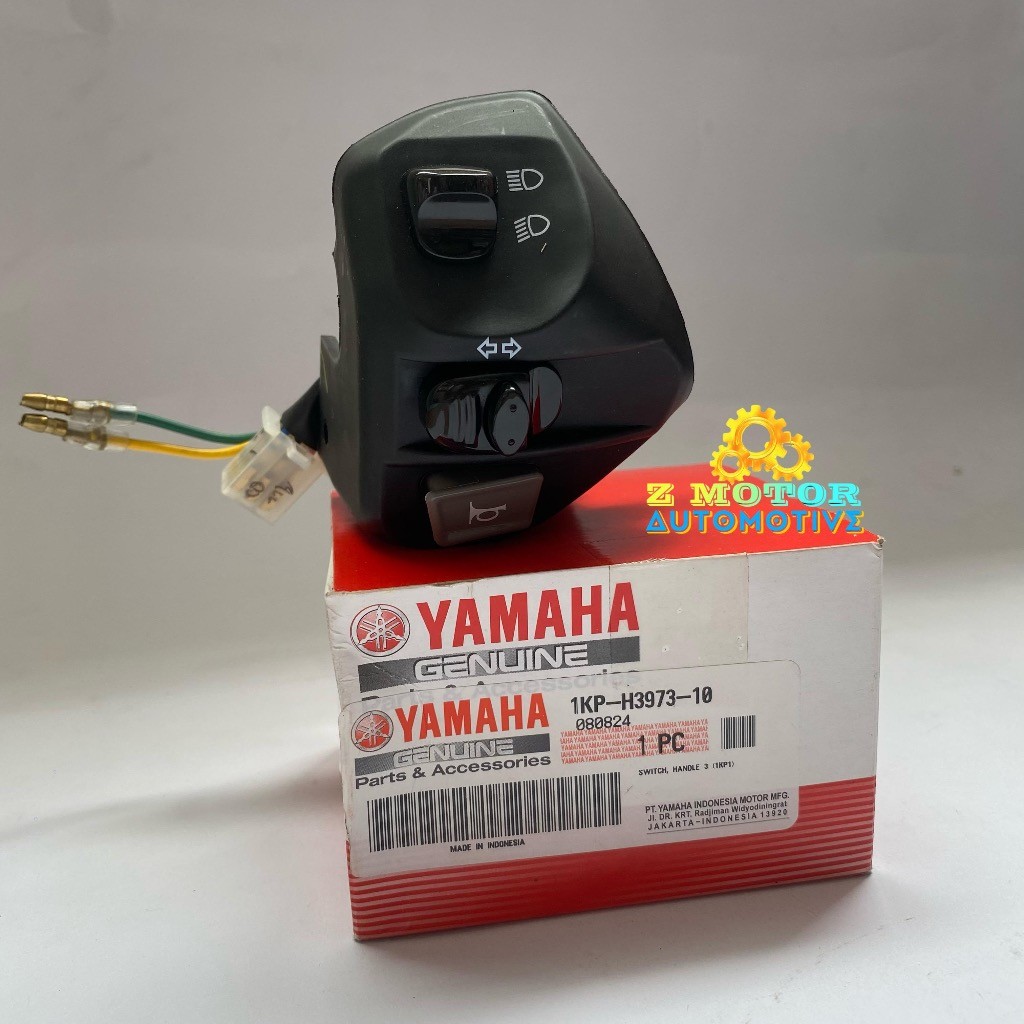 สวิตช์ซ้าย Switch Handle 3 Sen ของแท้ Xeon Mio J M3 Soul GT 1KP-H3973-10 Yamaha ของแท้ Part