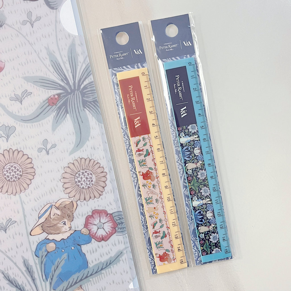 Taiwan Limited Peter Rabbit Peter Rabbit Peter Rabbit William Morris Co-Branded Ruler 15cm