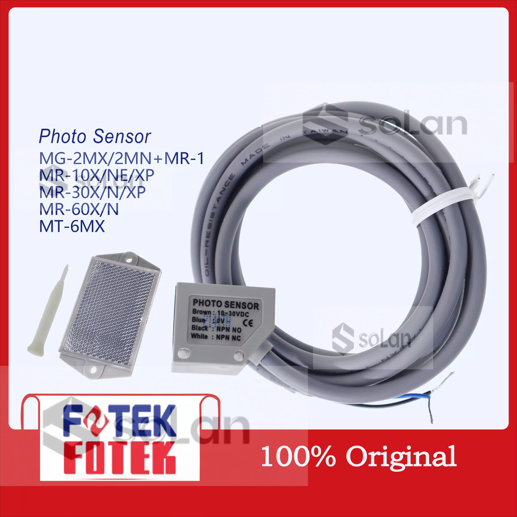 FOTEK โฟโตอิเล็กทริคสวิตช์เซ็นเซอร์ MR-10X MR-30N MR-30X MR-30XX MR-60X-60N-10NE-10XP-60XP MT-6MX