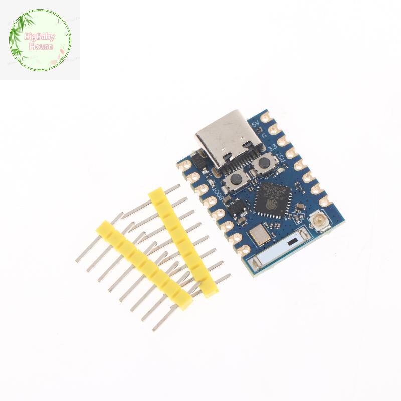 BigBabyHouse ESP32-C3 Pro Mini Development Board WiFi โมดูล ESP 32 Development Board ESP32C3FN4 ชิป 