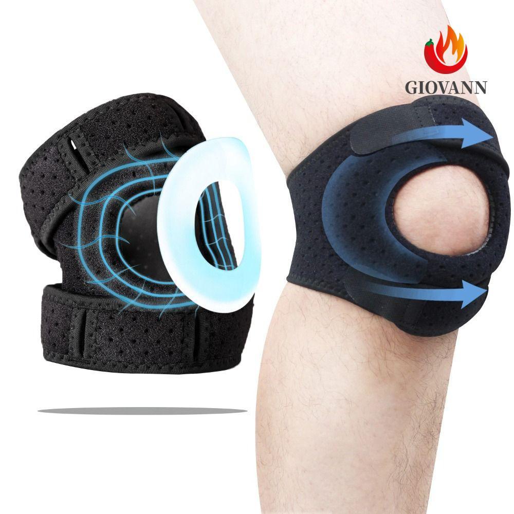 GIOVANNI Patella เข่ารั้ง, Patella Protector ปรับ Patella ป้องกัน Band, กีฬาเข่า Pad Breathable Pres