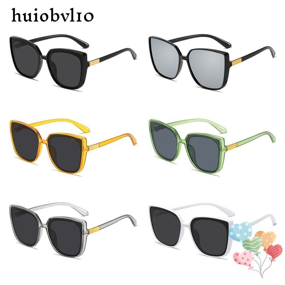 แว่นกันแดดตาแมวลายใหญ่ ป้องกันรังสีUV400 สไตล์แฟชันสำหรับคอสเพลย์และตั้งแคมป์