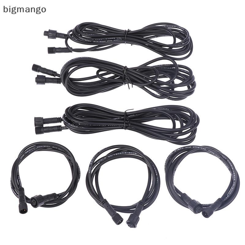 [bigmango] ไฟเข็ม 2/3/4Pin 22AWG สําหรับสปอตไลท์พลังงานแสงอาทิตย์สายกันน้ําสายต่อสวมใส่แบบพกพาความถี