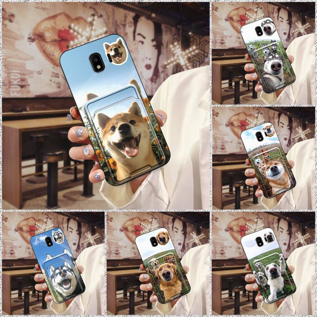 SAMSUNG Graffiti Soft Caseเคสโทรศัพท์สําหรับSamsung Galaxy J4 2018/J400F Dirt-Resistantกระเป๋ากันน้ํ
