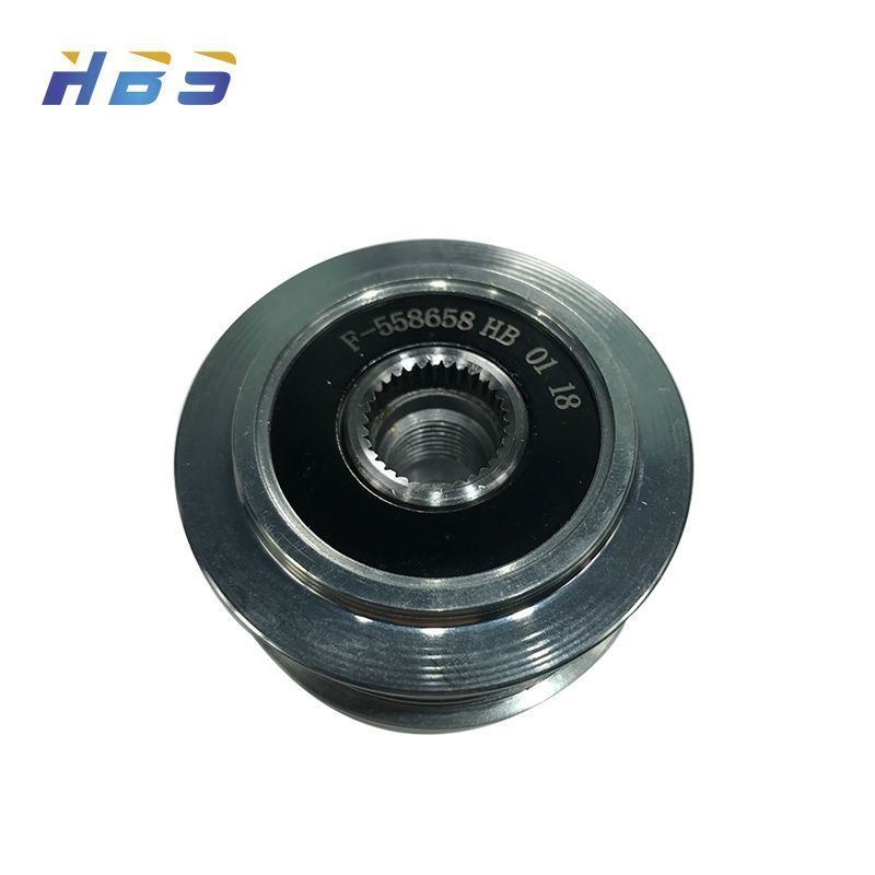 เหมาะสําหรับ Audi A6 2.4/3.0 A6L 2.8 i Audi C6 F-558658รอกเครื่องกําเนิดไฟฟ้า รอกทางเดียว