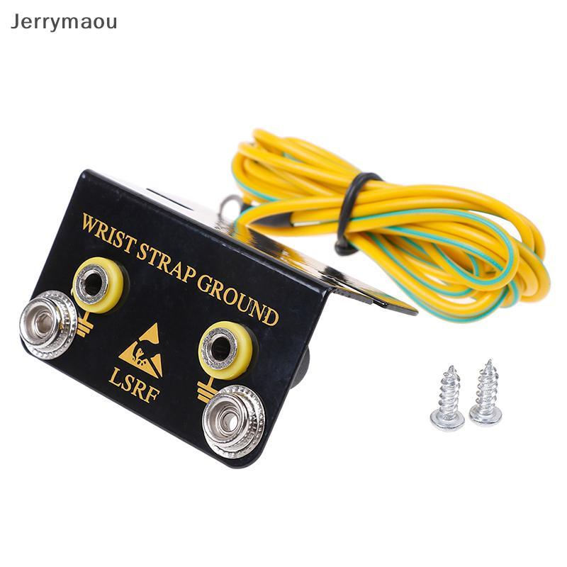 [JRY] จุดซ็อกเก็ตกราวด์ปลั๊กกล้วยคู่สําหรับปลอกแขนสายรัดข้อมือสองแบบคงที่ WPM