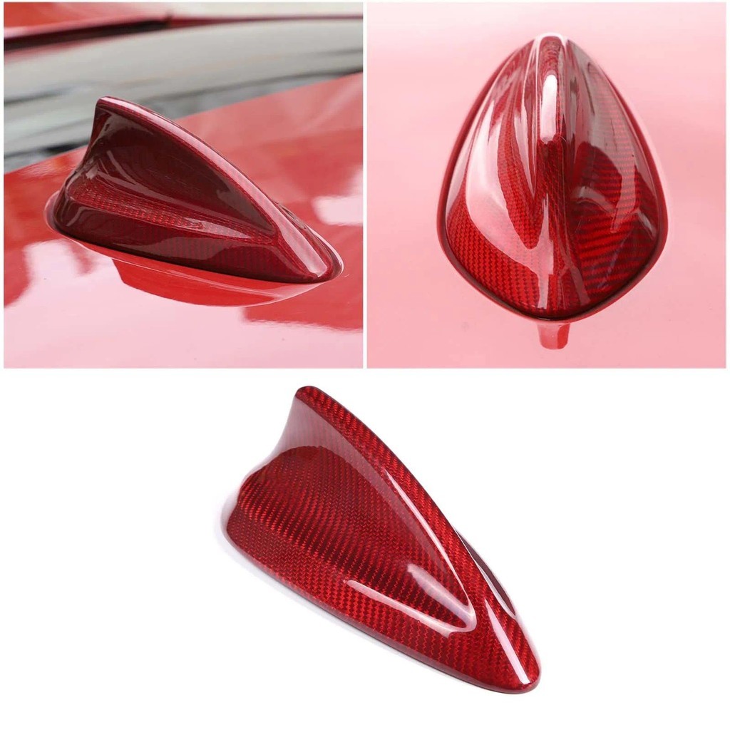 สําหรับ BMW 2 Series/3 Series/4 Series/ใหม่ 5 Series/M2/M3/M4 Radome อะไหล่รถยนต์คาร์บอนไฟเบอร์จริงห