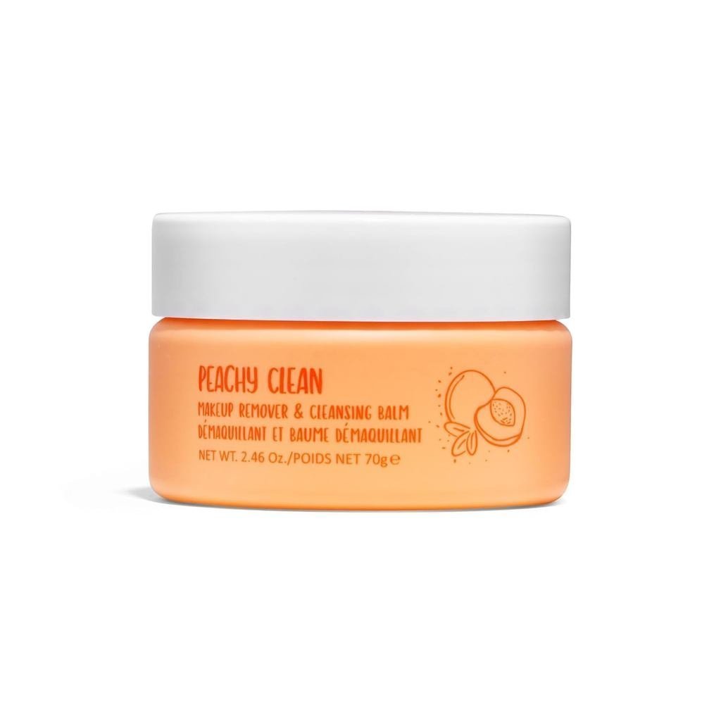 W7 Peachy Clean Face Balm - Makeup Remover Melt With Fruit Juice - Clean Oil Free