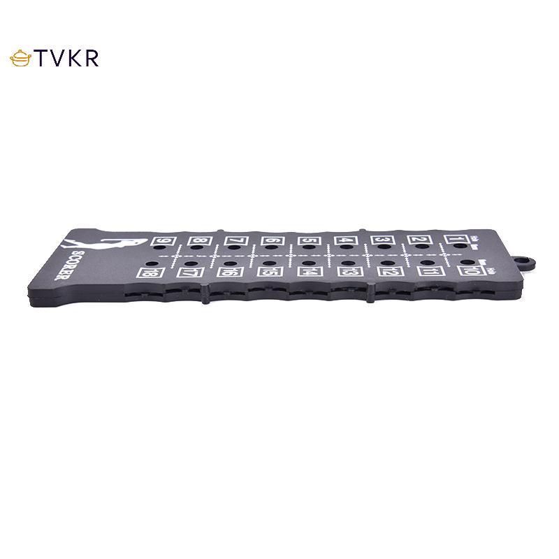 TVKR 18 หลุม Golf Stroke Putt Score Card Counter Indicator Golf Score Counter OIKE