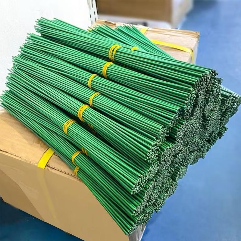 (250เส้น)ก้านดอกไม้สีเขียว ก้านดอกไม้ เสาดอกไม้ลวด หนา 2 มิล ยาว 30ซม.Chenille ก้านดอก ลวดเส้น สำหรับงานDIY