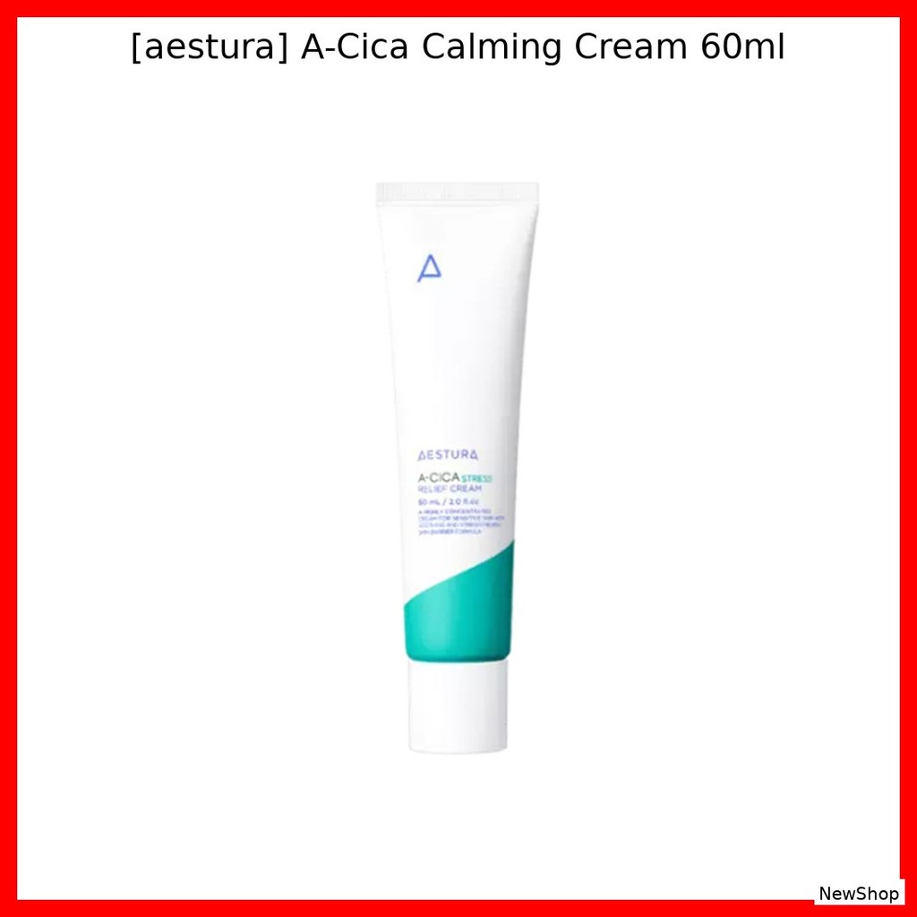 [aestura] A-Cica Calming Cream 60ml / ซูทติ้ง ไฮเดรติ้ง โดย NewShop