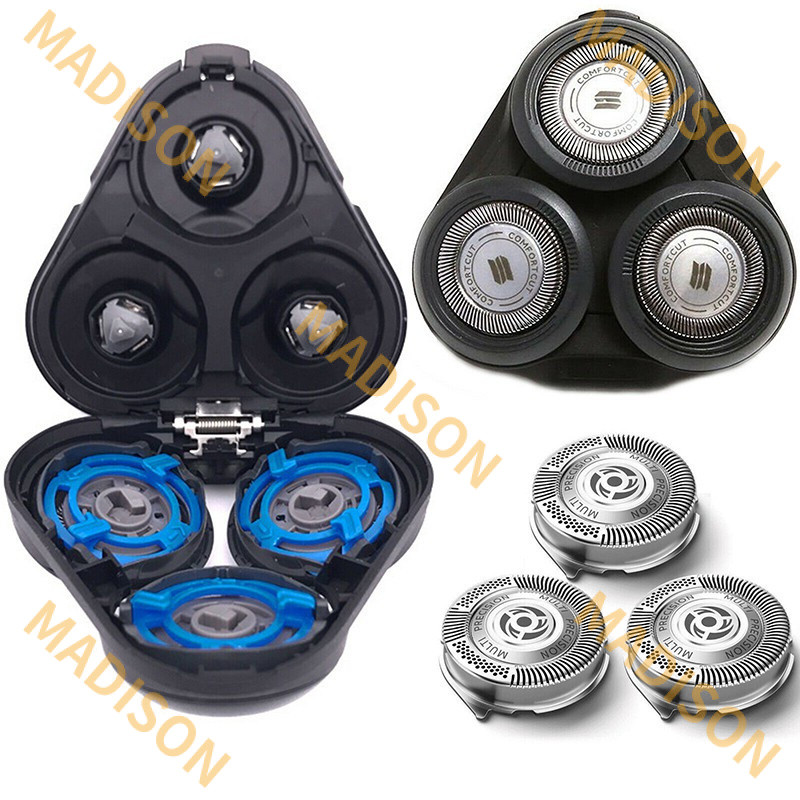 3 PCs เครื่องโกนหนวดใบมีด SH 50 สําหรับ Philips Norelco Series S 5000 SH 70 SH 90 rq10 RQ11
