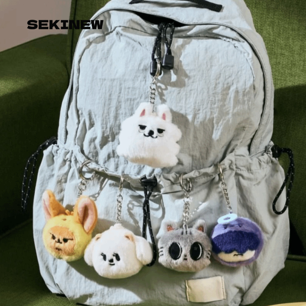 SEKINEW TXT ตุ๊กตาตุ๊กตา,ผ้าฝ้าย Kpop PPULBATU ตุ๊กตาพวงกุญแจ,น่ารักการ์ตูนตุ๊กตาของเล่นจี้
