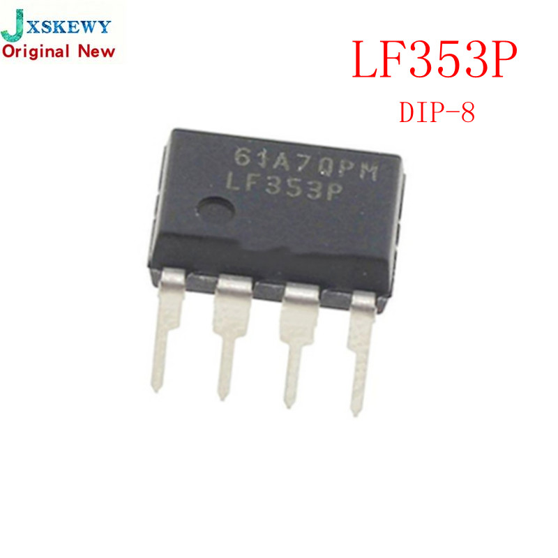 5 ชิ้น/ล็อต LF353P LF353 LF357N LF356N LF355N LF351N LF398N DIP-8 OPERATIONAL AMPLIFIER DIP ในสต็อก