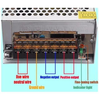สวิตช์ไฟ หม้อแปลงไฟฟ้า SWITCHING POWER SUPPLY 12V สวิทช์ไฟ 24V สวิตชิ่งเพาเวอร์ซัพพลาย 60W/120W/250W/360W/400W