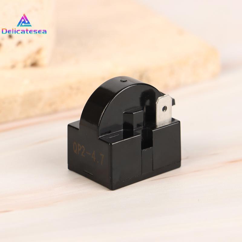 [Delicatesea] QP2-4.7 PTC Starter Relay 1 Pin ตู้เย็น Starter Relay และ 6750C-0005P ตู้เย็น Overload