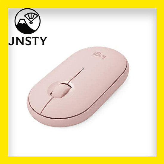 【Direct From Japan】 Logitech Wireless Mouse Wireless Mouse Pebble M350RO Thin Quiet Rose Wireless wi